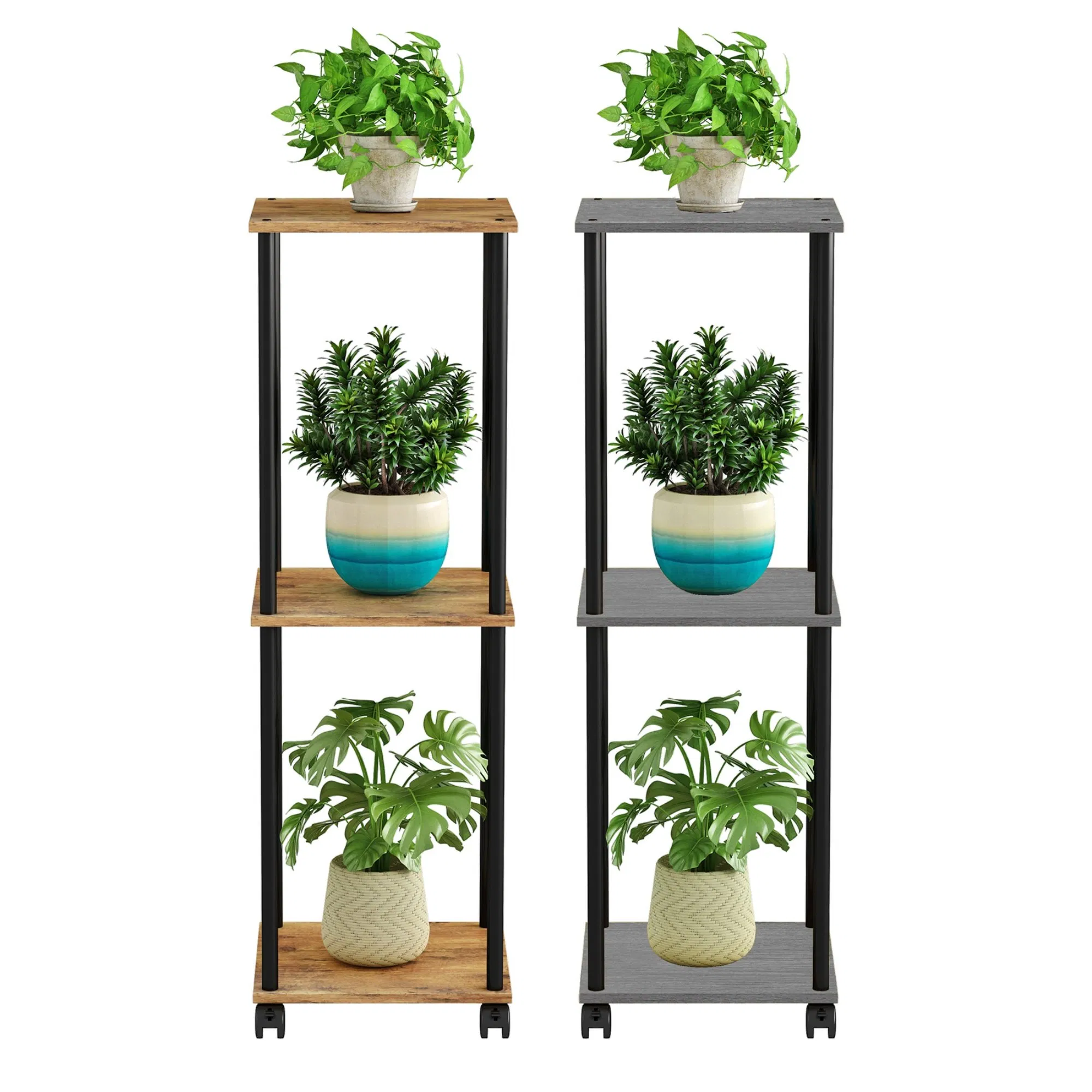 Modern Multi-Layer Rust-Proof Multifunctional Indoor Display Plant Stand