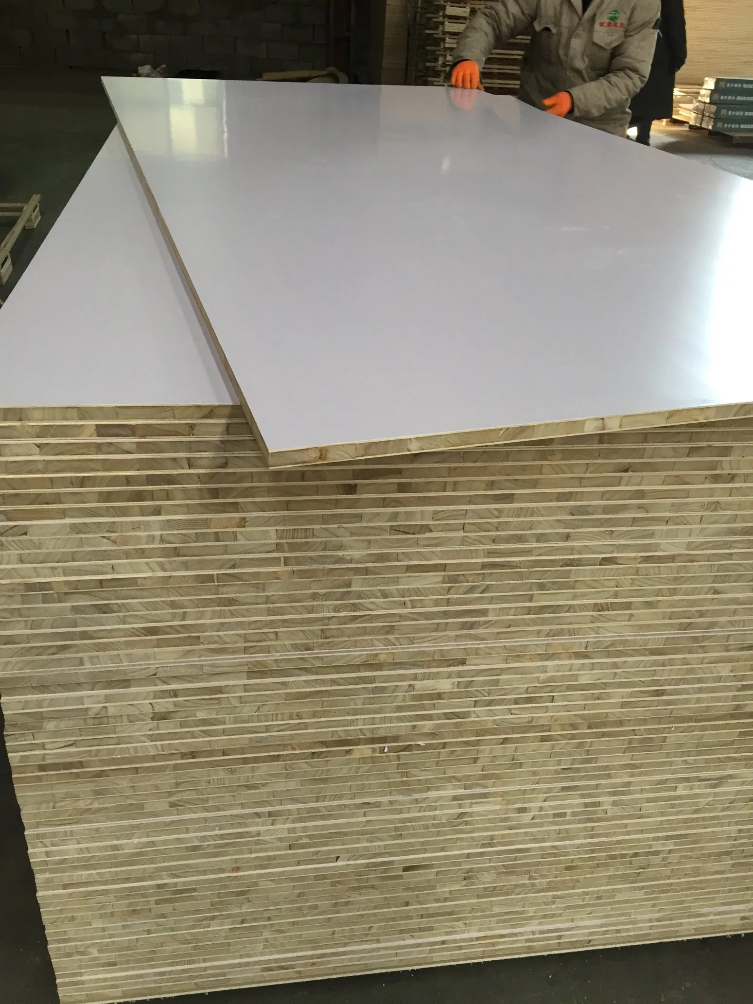 Wood Grain Melamine Block Board and Blockboard 18mm