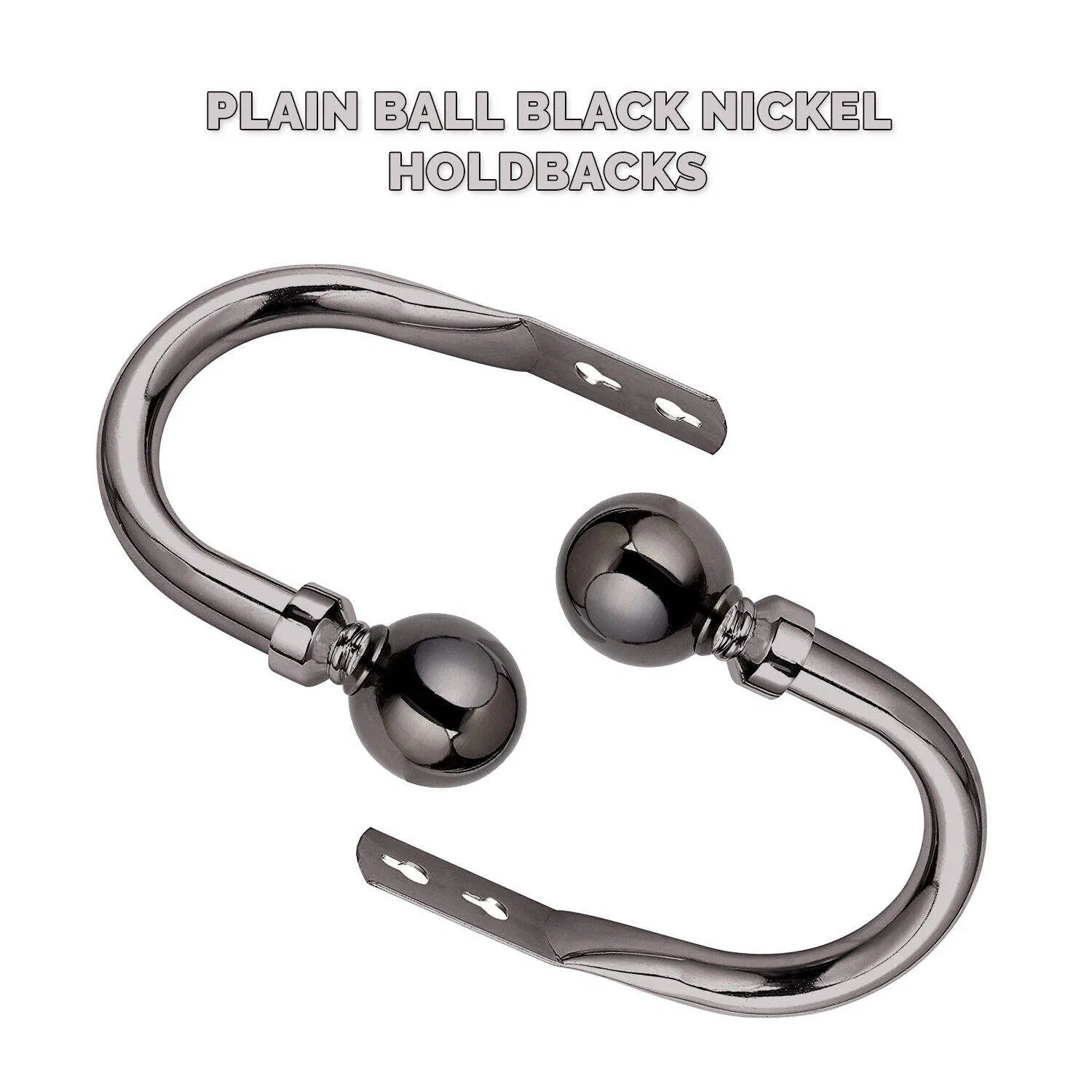 Factory Direct Curtain Wall Hooks Tiebacks Curtain Accessories Hanger Hook for Decoration