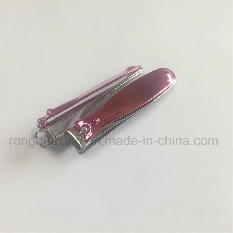 New Carbon Steel Professional Nail Clipper with Electrophoretic Handle