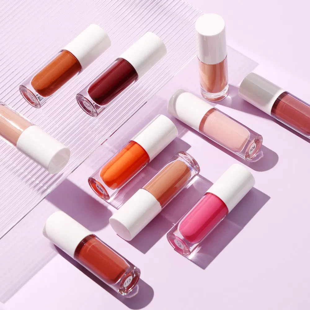 No Logo Wholesale Private Label Vegan Moisturizing Lip Balm Custom Logo Lipgloss Vendor Private Label Lip Gloss Lip Gloss Oil