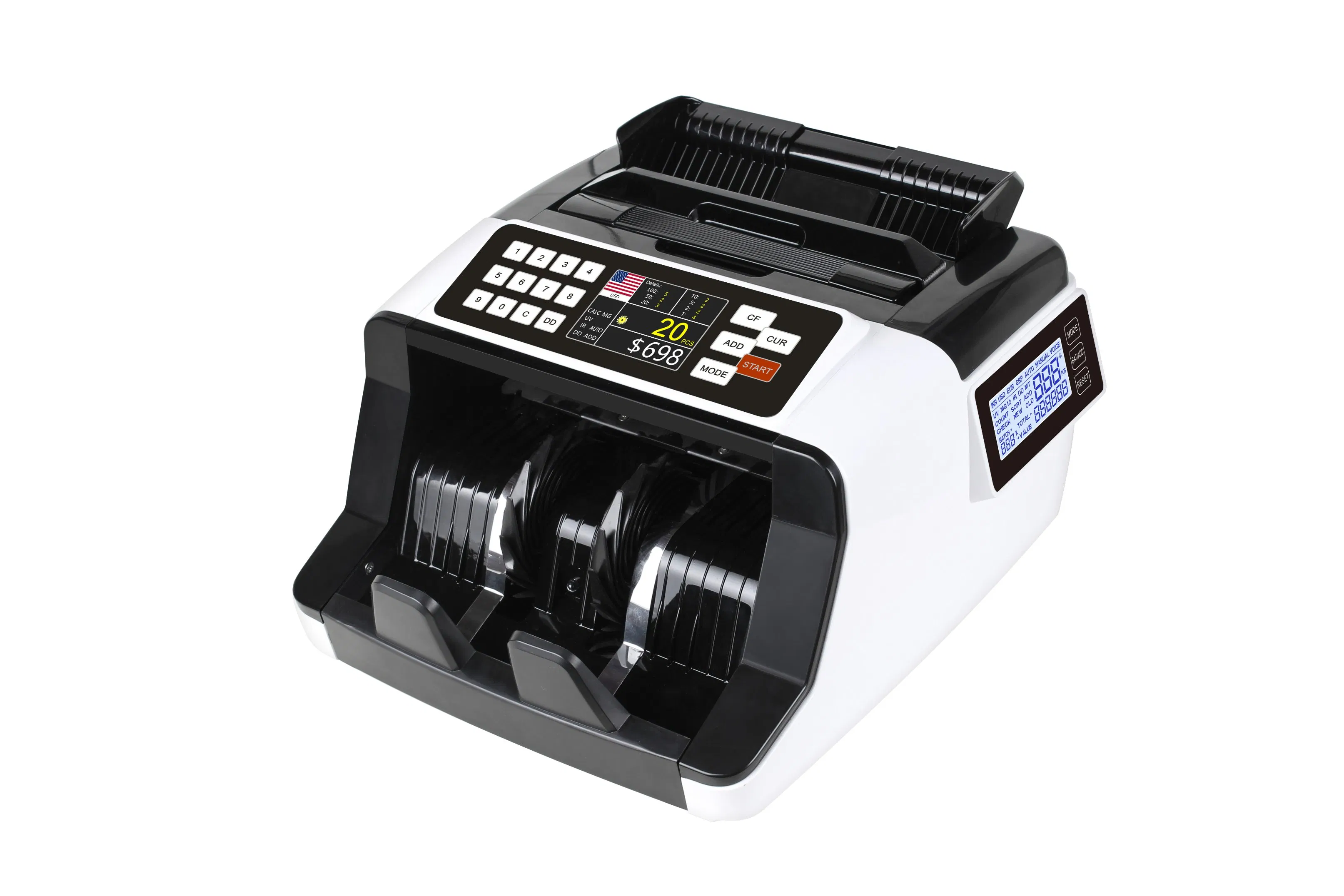 Al-7200 Easy and Portable to Operate Cash Counting Machine Bill Counter Machine