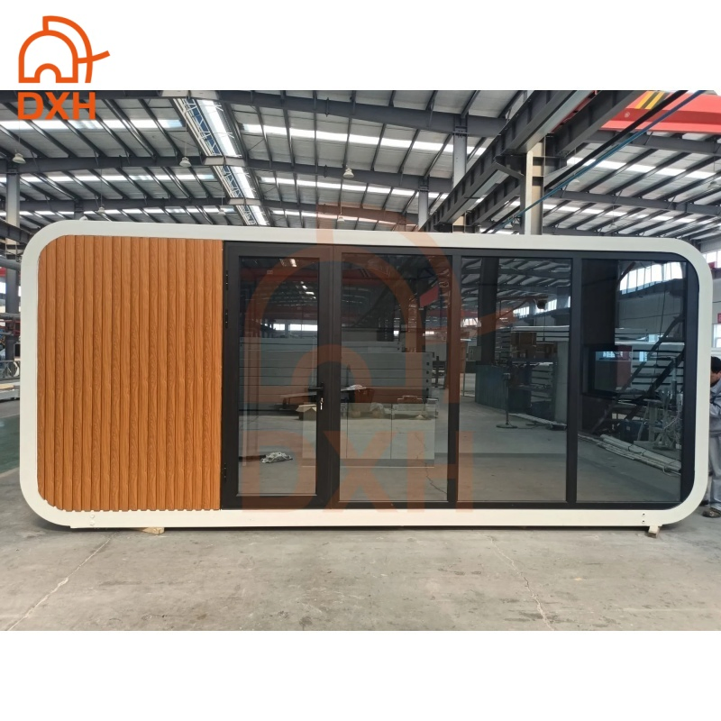 High Quality Customized Steel House Portable Office Camping Container Prefabricated Building Apple Cabin