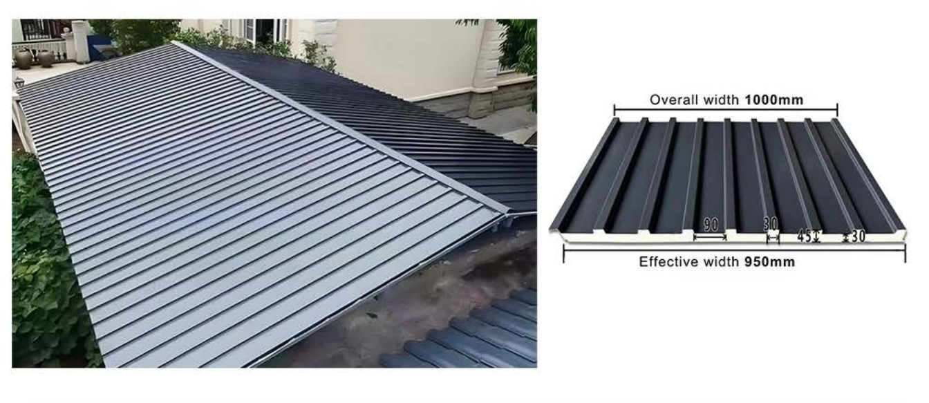 Building Material Prehab House Aluminium Roof Panel