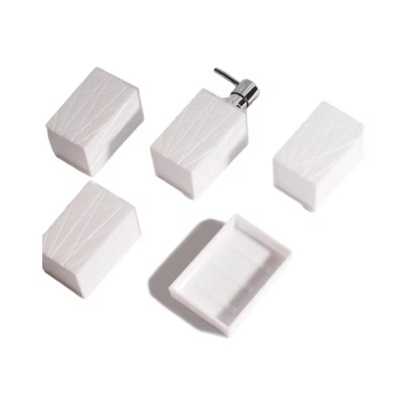 Promotional Great Quality Advanced Modern Style Accessories Bathroom Sets