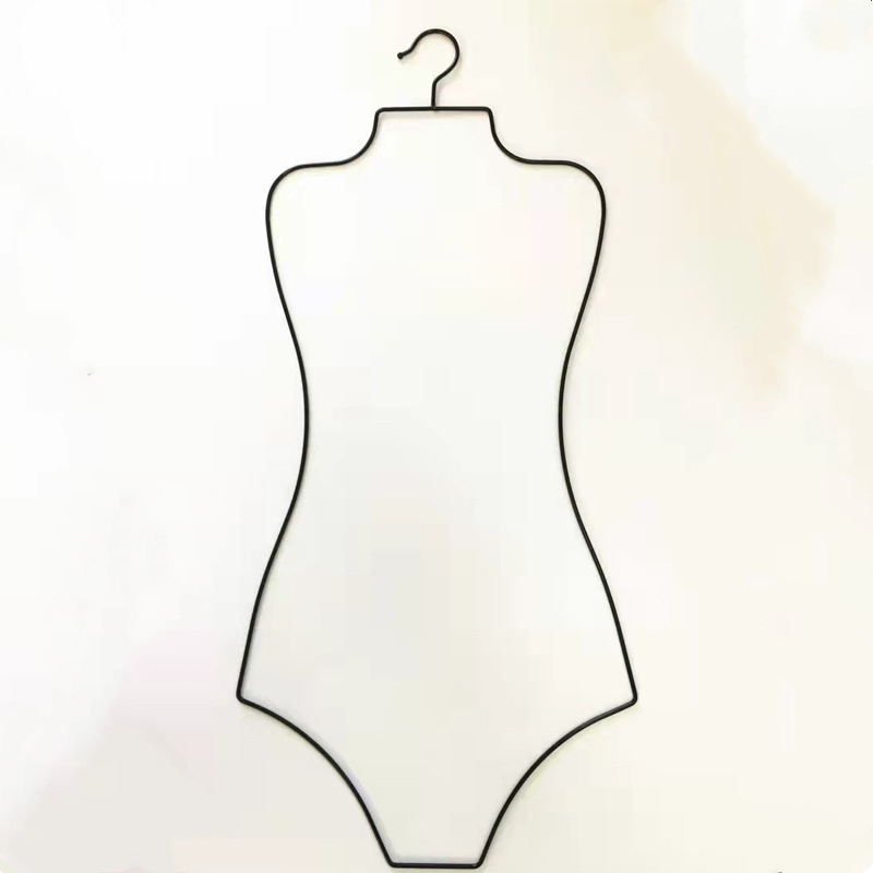 Beach Swimming Suits Hangers Metal Gold Display Flat Chest Swimsuit Trunks Hanger