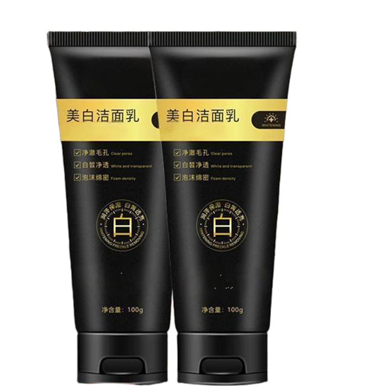 Whitening Acne Foam Deep Cleansing Face Wash Facial Cleanser