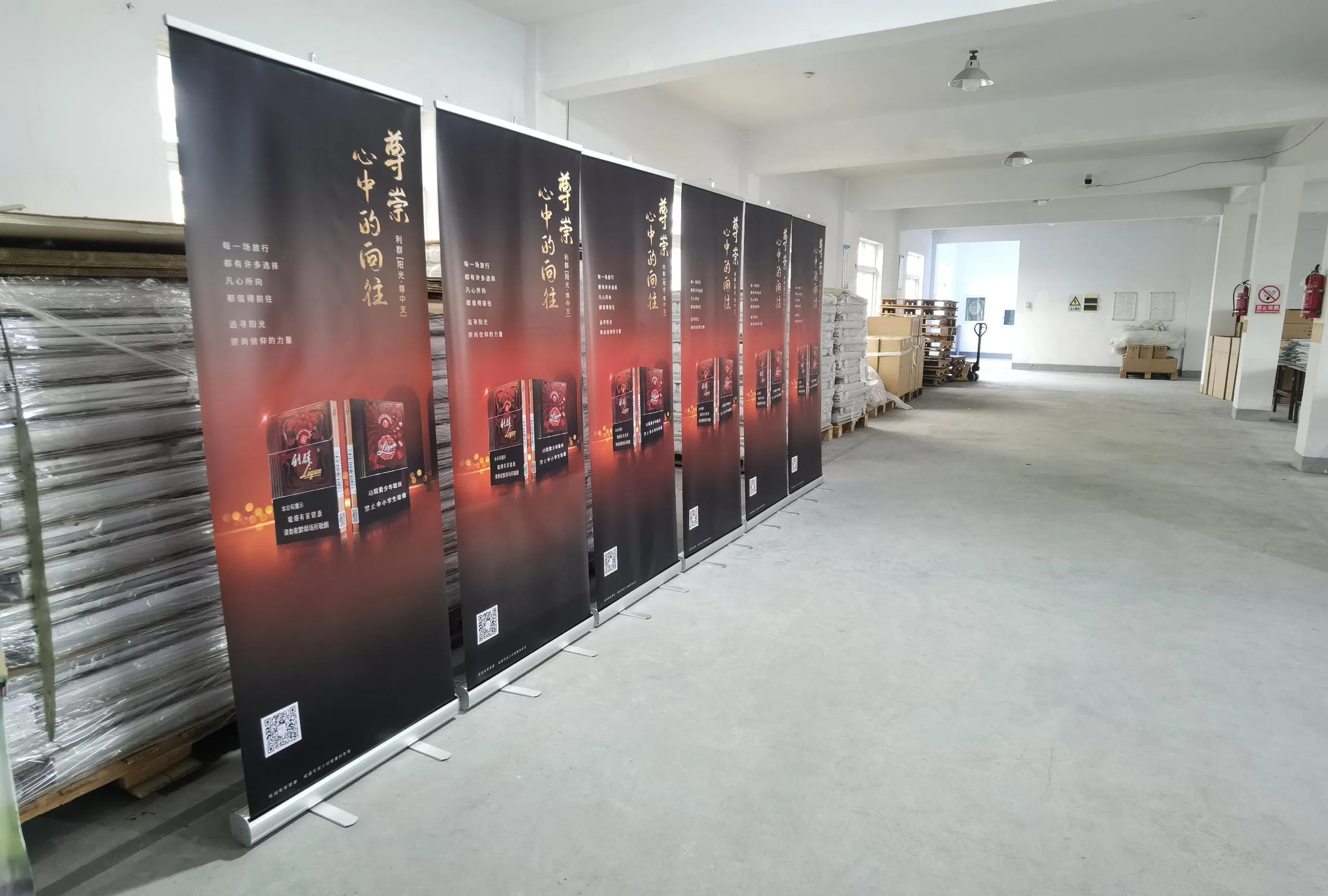 Versatile Fabric Frame for Eye-Catching Retail Signage Display