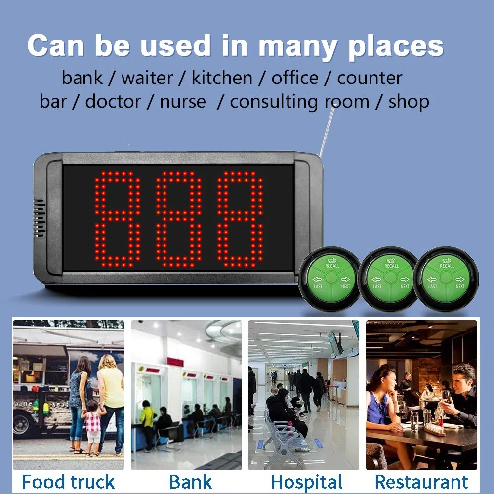 Queue Manage System Manufacture with LED Display