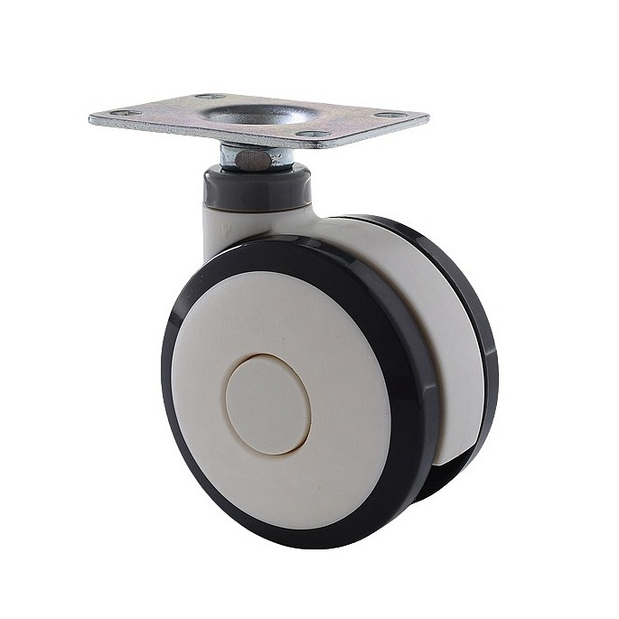 T Series Quiet Abrasive High Quality Wheels and Heavy Loading Capacity Casters for Medical Devices and Endoscopy Instrument Appliances