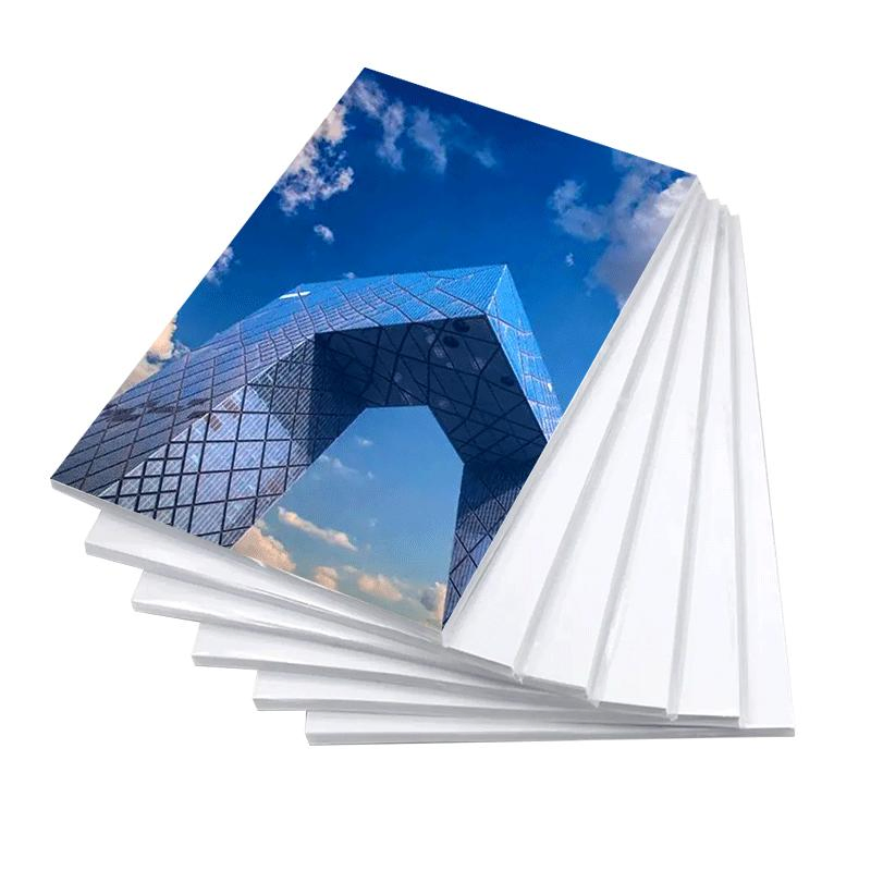 A4 Adhesive Glossy Photo Paper for Print Logo with Inkjet Printer