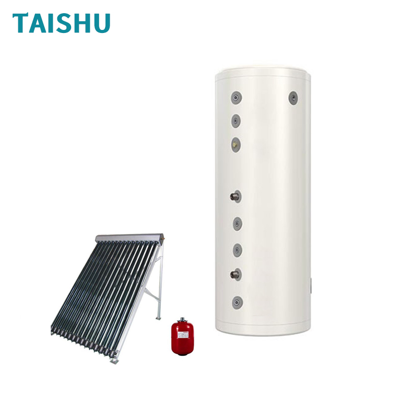 Factory Supply Solar Water Heater Heat Pump SUS304 Steel 200L Pressure Buffer Tank