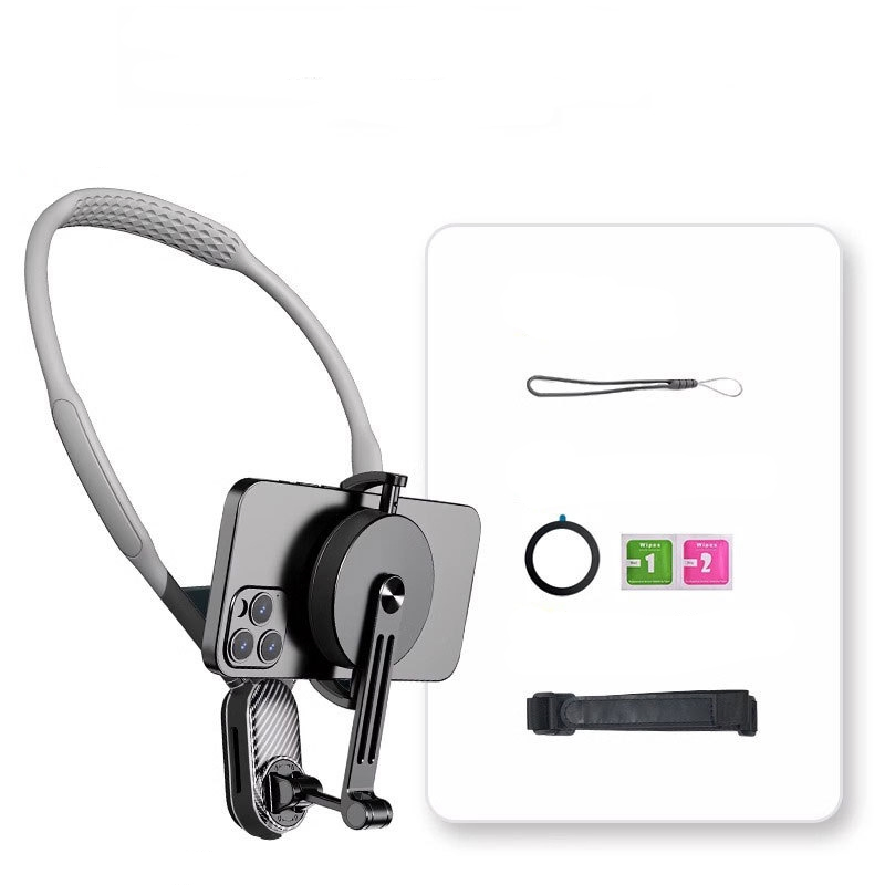 Магнитный шейный держатель для экшн-камеры и телефона