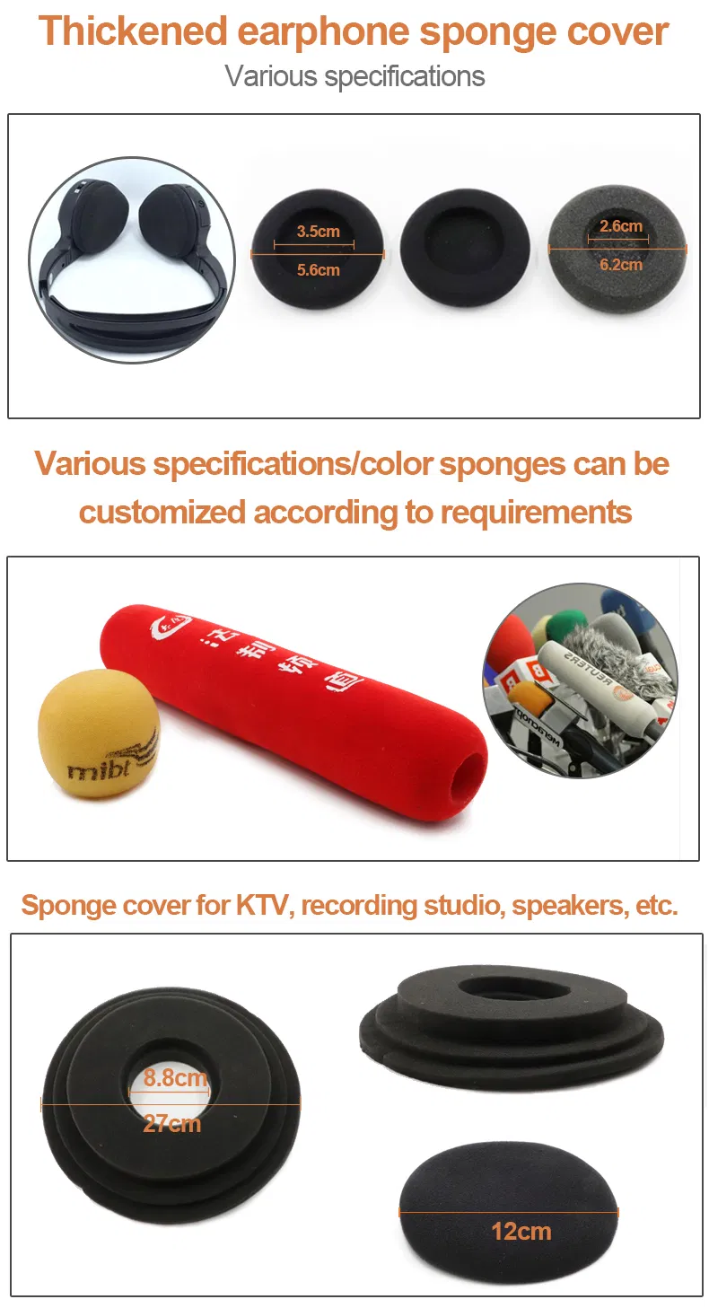 Replacement Foam Microphone Cover for Aviation Headset