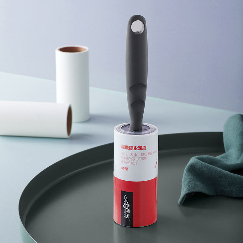 Manual 10cm 30 60 100 Sheets Tear Paper Pet Hair Remover Clothes Adhesive Sticky Tape Lint Roller for Cleaning