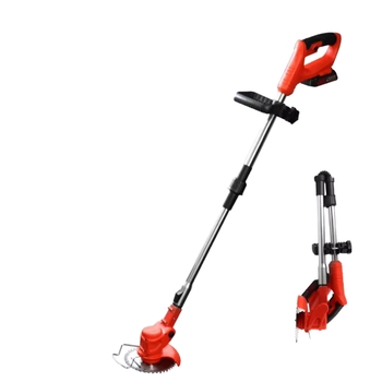 Аккумуляторная колесная газонокосилка-триммер