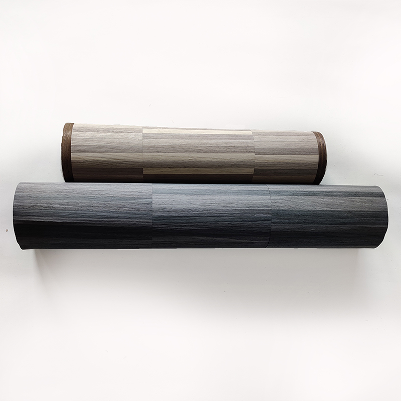 New Design White Black Engineered Wood Veneers Size 250*64 Cm Cabinet Door Boat Bowls Decking Guitar