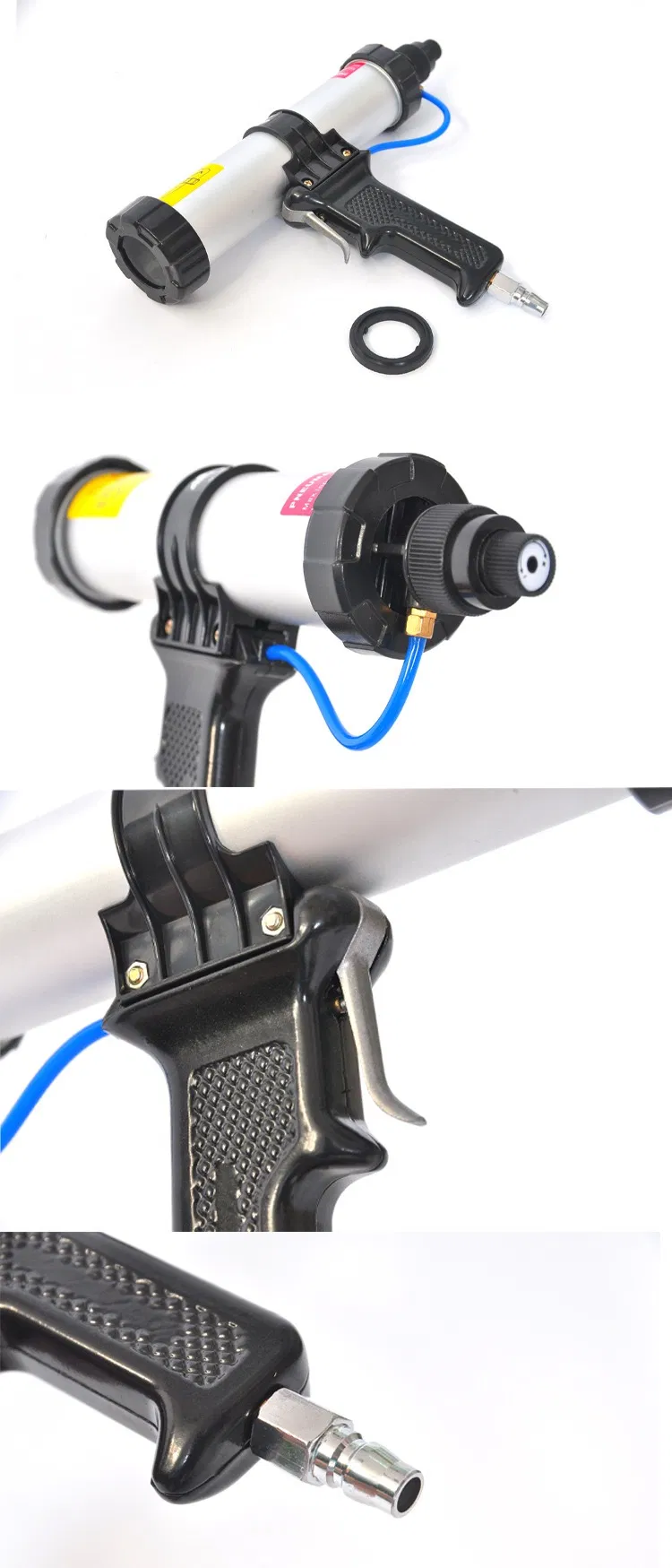310ml Aluminum Tube Air Sealant Pneumatic Caulking Gun for Cons