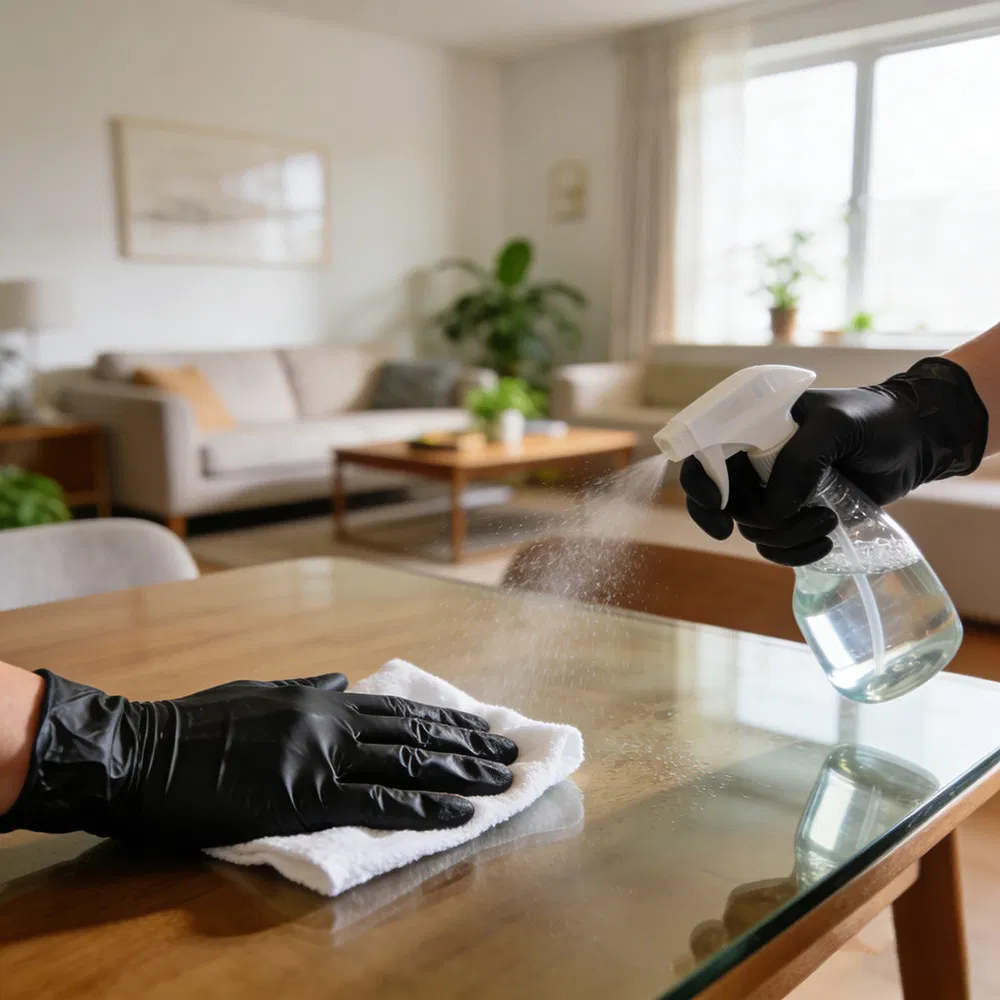 Durable Blue Nitrile Gloves - Ideal for Medical and Industrial Use