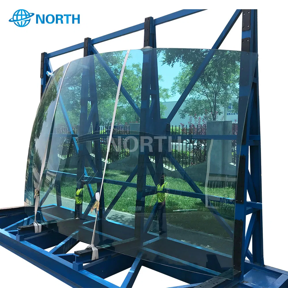 Hot Selling Curved Safety Glass for Curtain Wall Glass