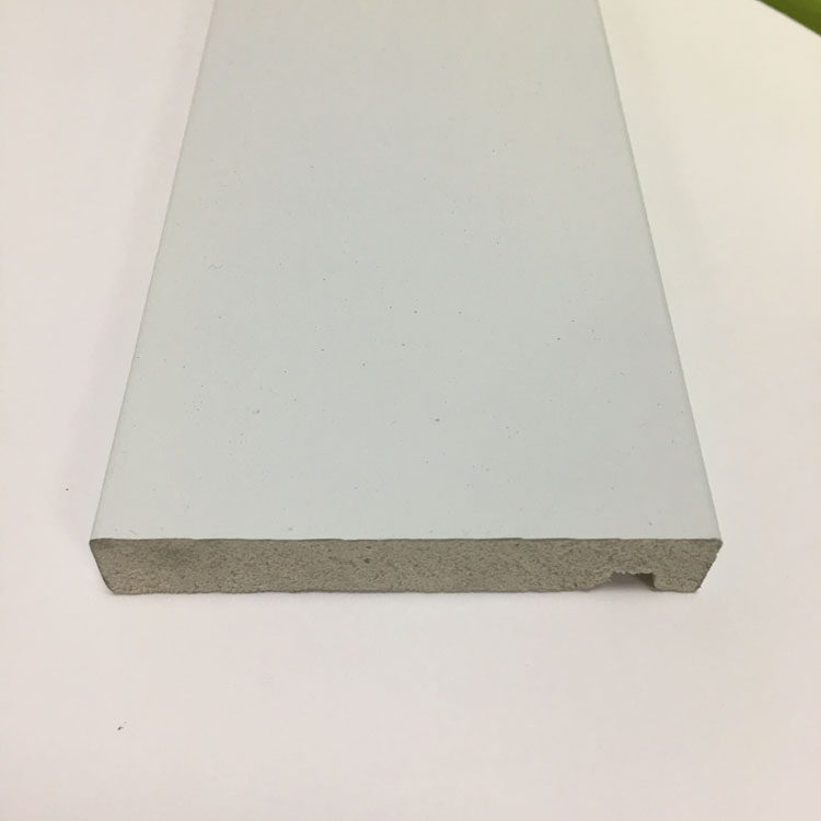 70mm Cheap Modern Plastic Bullnose B and Q Skirting Board