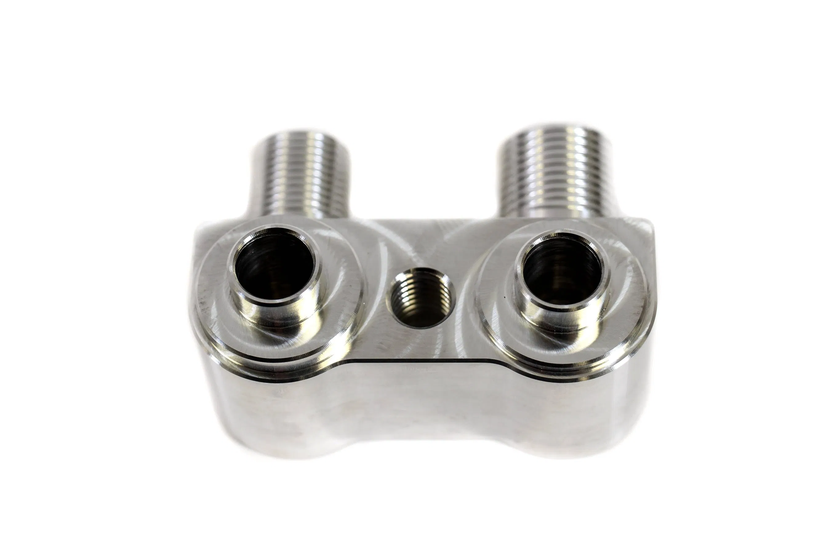 Адаптер 90° для компрессора кондиционера CNC 6061-T6