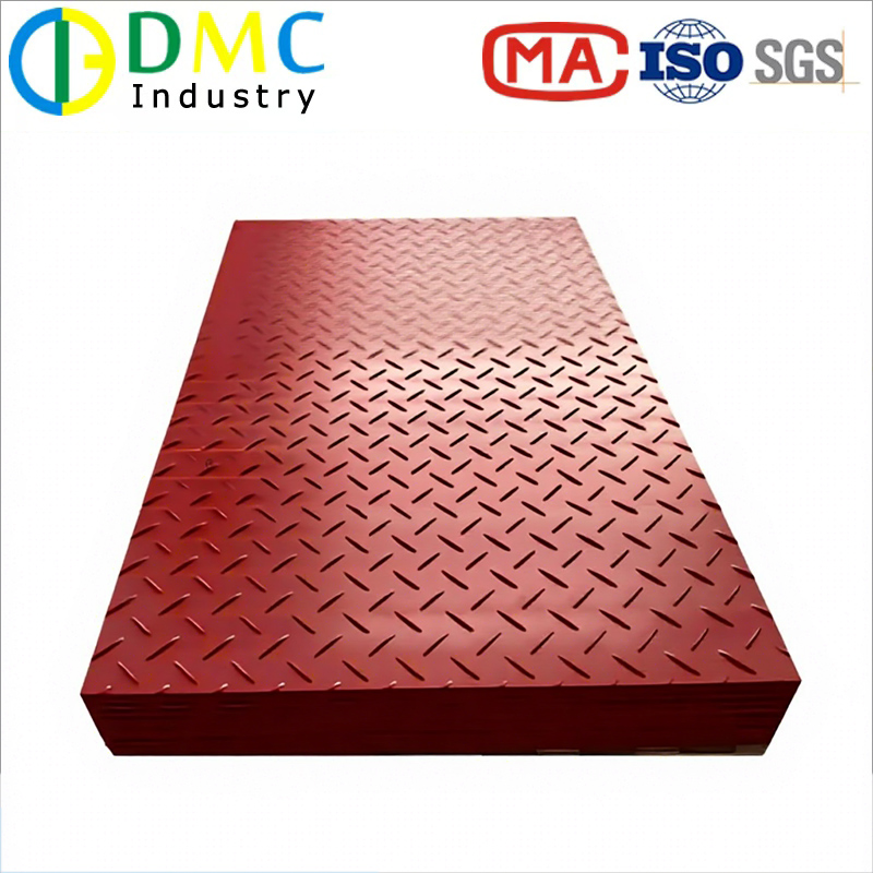 4*8 FT Polyethylene Plastic Sheet HDPE Plate UHMWPE Sheet for Truck Road Excavator Ground Cover Protection