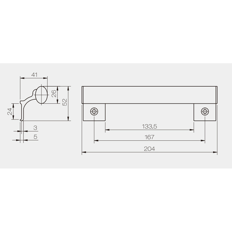 3h Manufacturer with High Quality Aluminum Sliding Door Handle-Pstg-03 Hot Sales in Zimbabwe