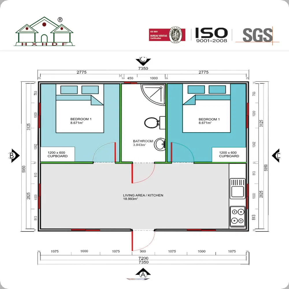 China Prefabricated Home Luxury Modular Villa, Ready Made Villa, Prefabricated Roofs
