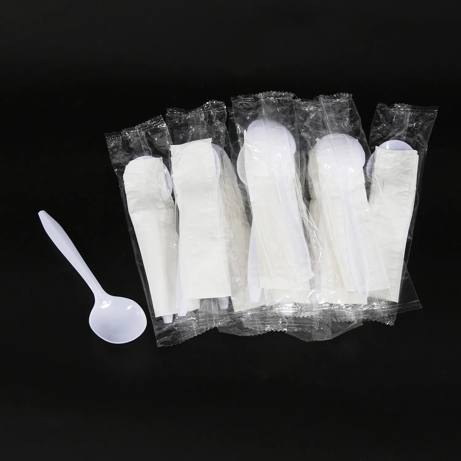 Food Grade Plastic Disposable Tableware Fork Spoon Knife Cup