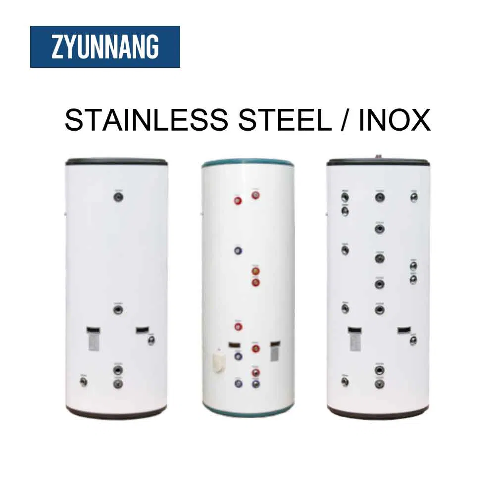 Inox316L Steel Outer Steel Storage Tank with Inox316L Coil for Stove