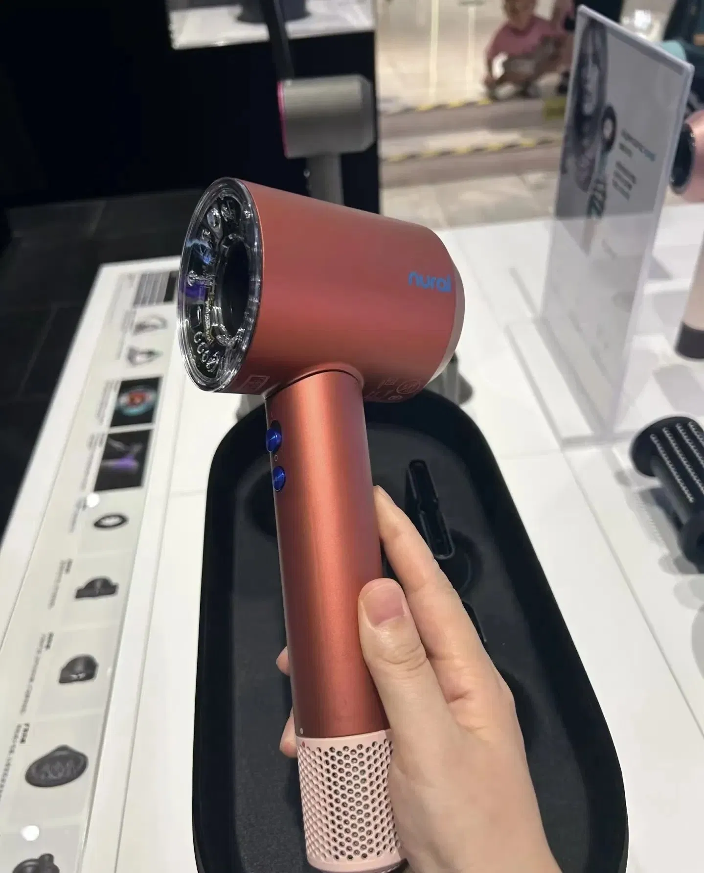 Factory Price Professional Salon HD16 Hair Dryer Constant Temperature Negative Ion Hair Curler Straightener