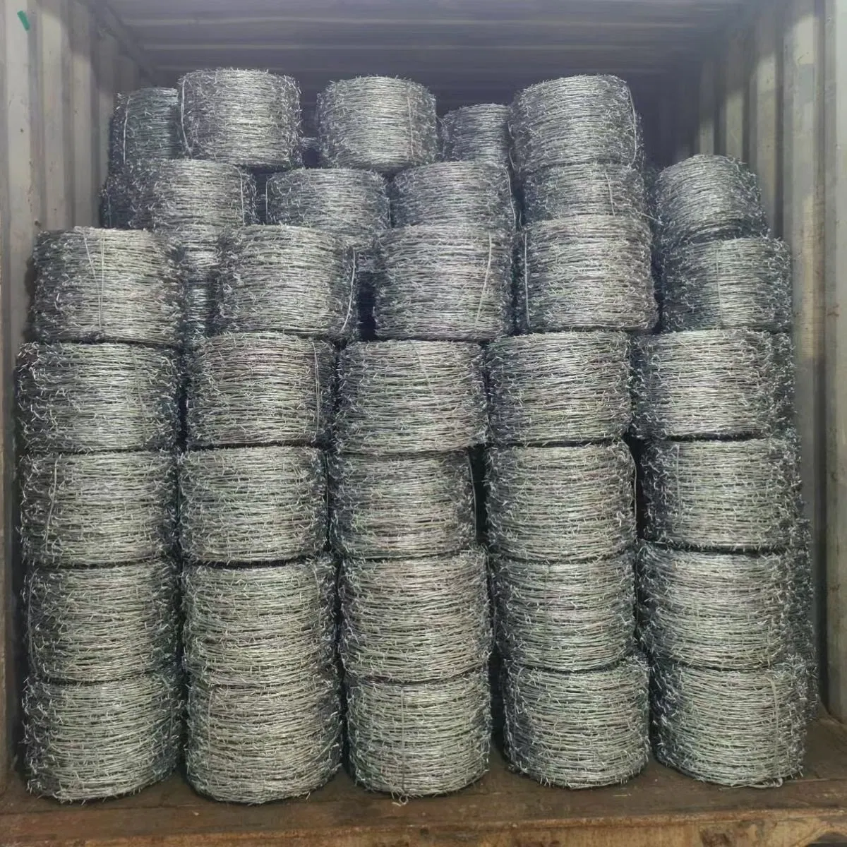 Bwg 14× 14 250m/Roll Double Twist Galvanized Barbed Wire for Agriculture Anti-Climb with High Tension for Grass Boundaries and Railways