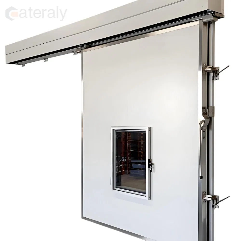 Premium Cold Room Door with Weather-Resistant Automatic Sliding System