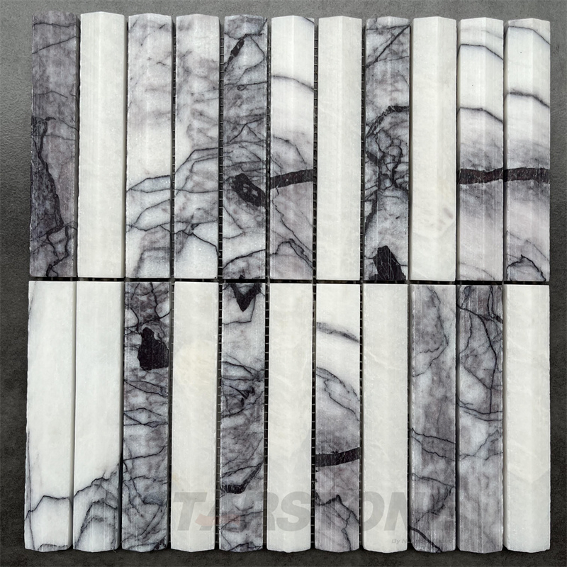 Мозаика из мрамора Long Strip для стен и пола