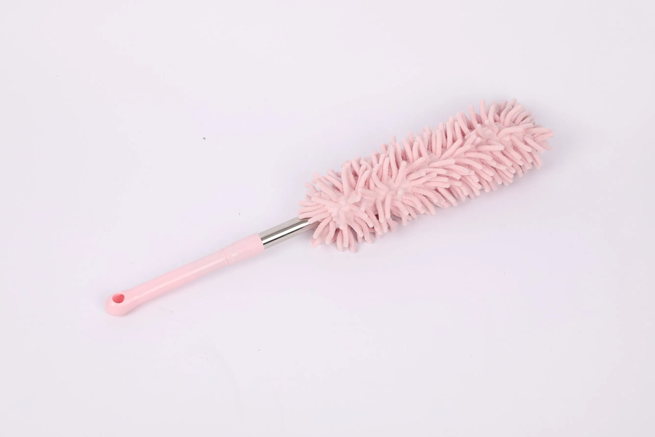 Chenille Washable Microfiber Flexible Duster Light Pink