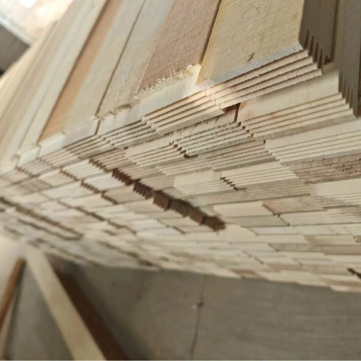 Door Frame Use Solid Wood Furniture Parts Poplar Strips