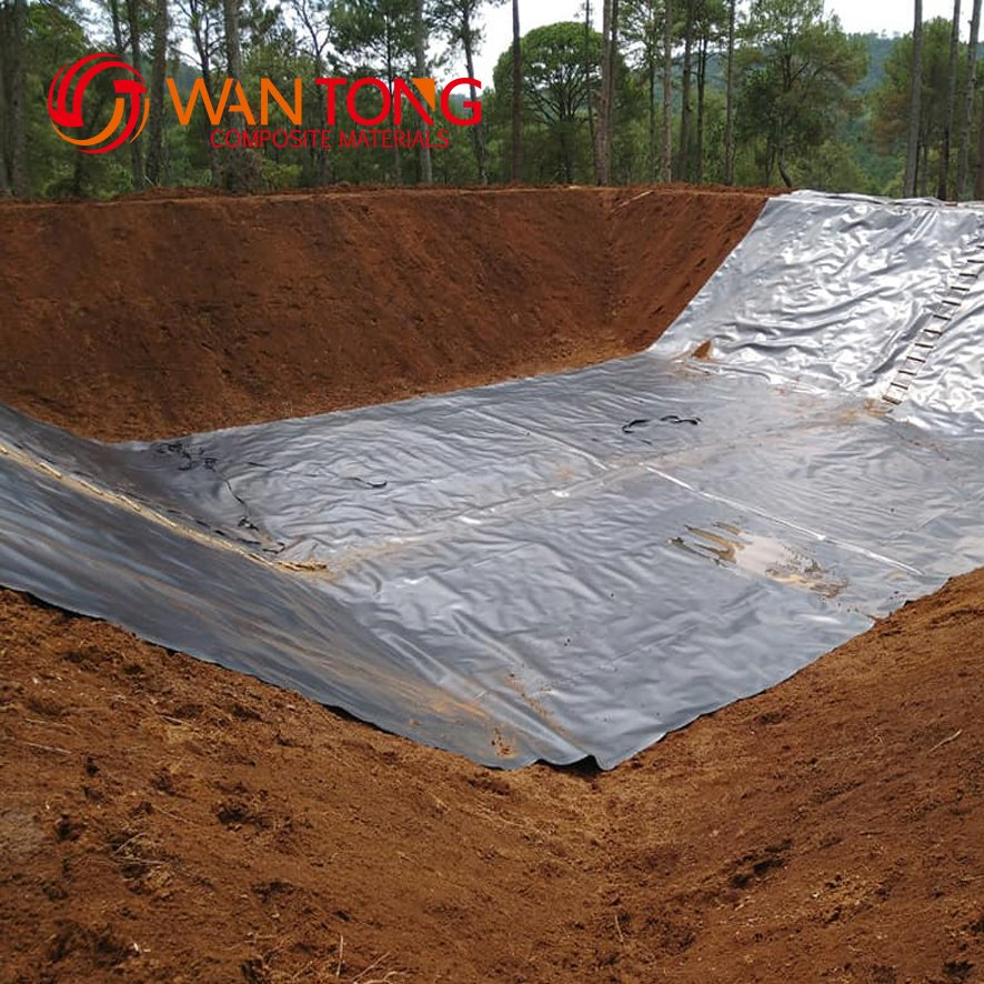 40mil or 1mm Smooth Geomembrane HDPE Pond Liner From China Supplier