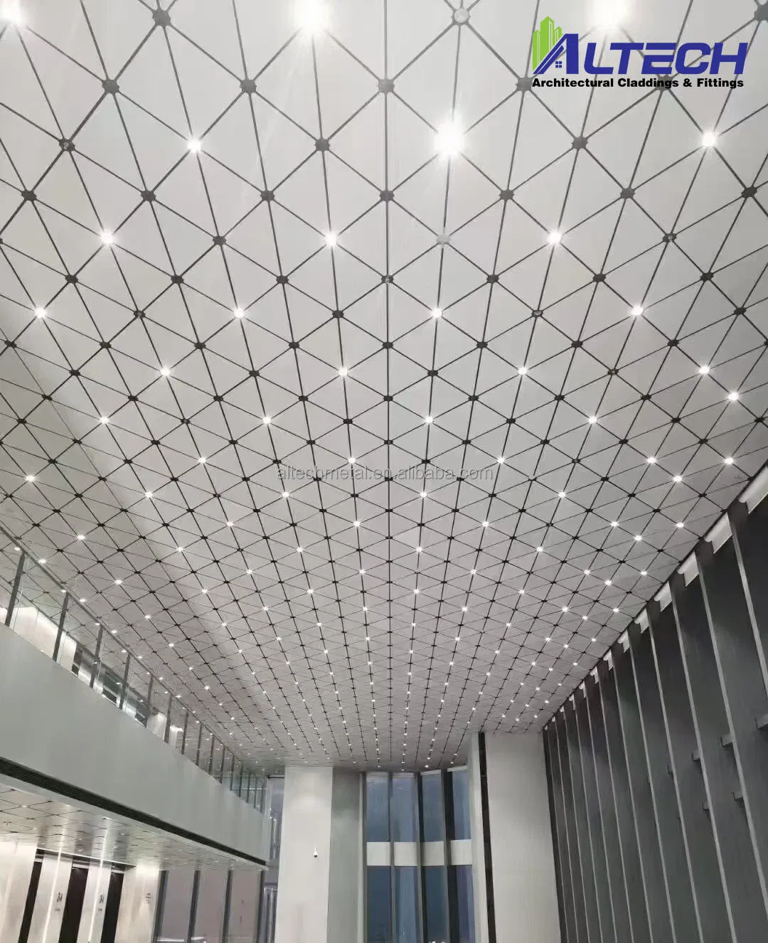 Modern Design External Decorative Materials in Various Shapes Solid Aluminum Panel