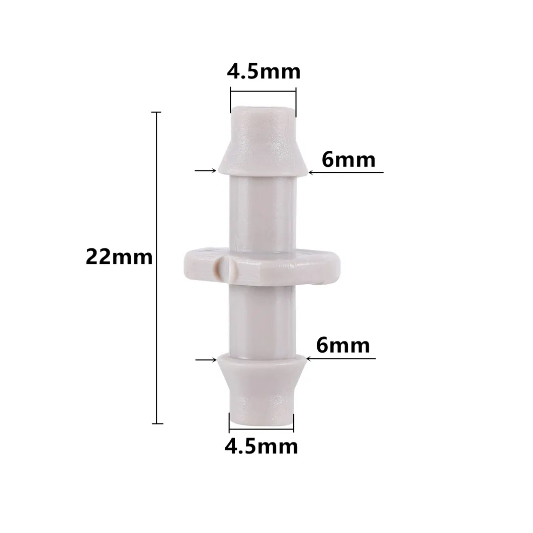 Micro Mist Nozzle Fout Outlets Atomizing Water Sprinkler System for Planting Irrigation