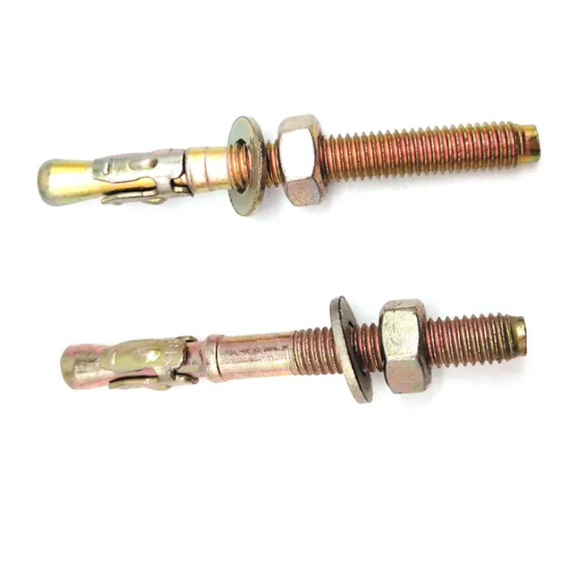 M6-M12 Yellow Zinc Plated Hex Head Expansion Bolt Wedge Anchor