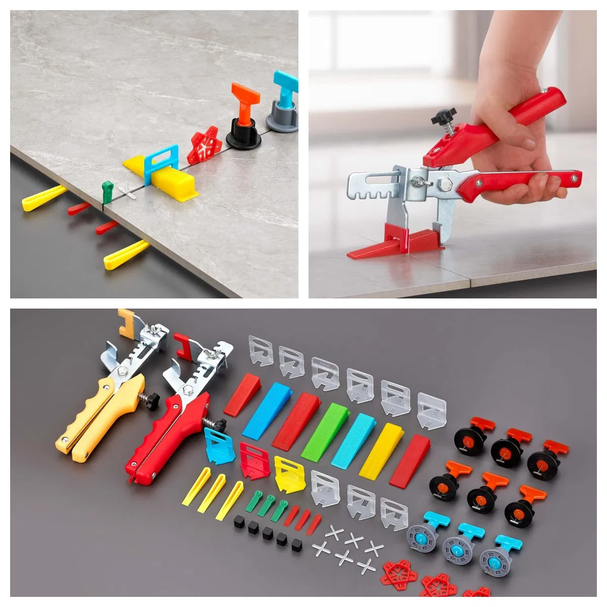 Tile Tools Ceramic Tile Spacer Tile Leveling Wedges and Clips Leveling System Leveler