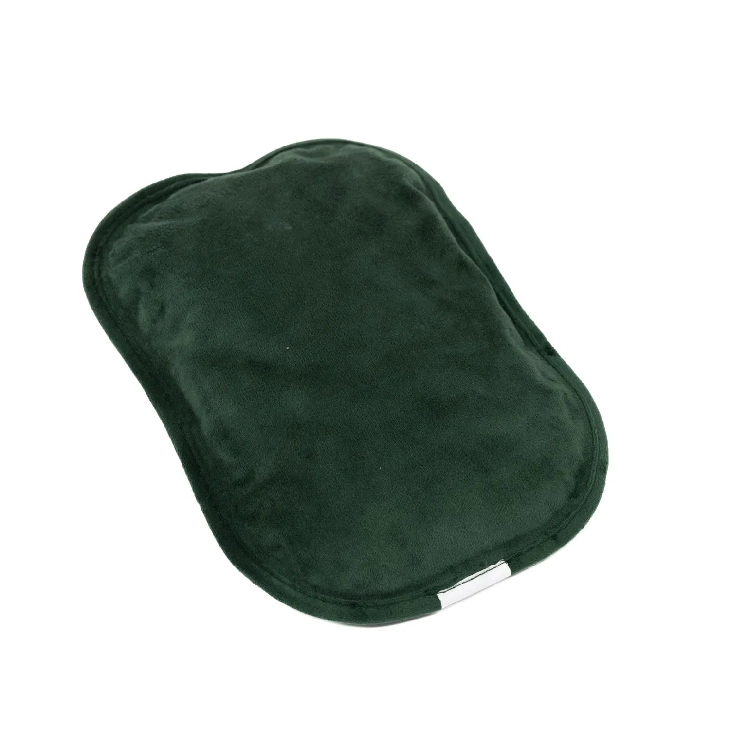 High Quality Green Flannel Explosion-Proof Electric Hot Water Bag with European Plug