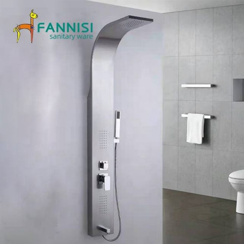 Wholesale Shower Head Stainless Steel Bathroom Shower Wall Mounted Panel Bathroom Shower Panel