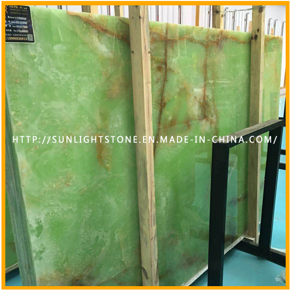 Natural Blue/Green/Red Onyx Marble Slabs for Wall Background