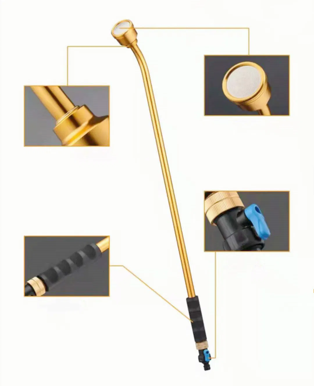Titans Efficient Garden Watering Wand for Greenhouse Nursery Irrigation