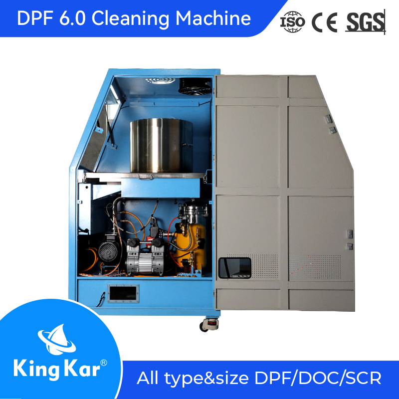 Машина для очистки сажевых фильтров DPF и SCR