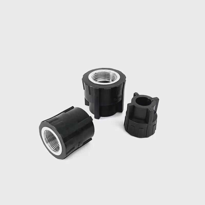 Factory Thread Fitting Male Adaptor PE Water Pipe Butt Fusion Socket Fitting HDPE Pipe Fitting