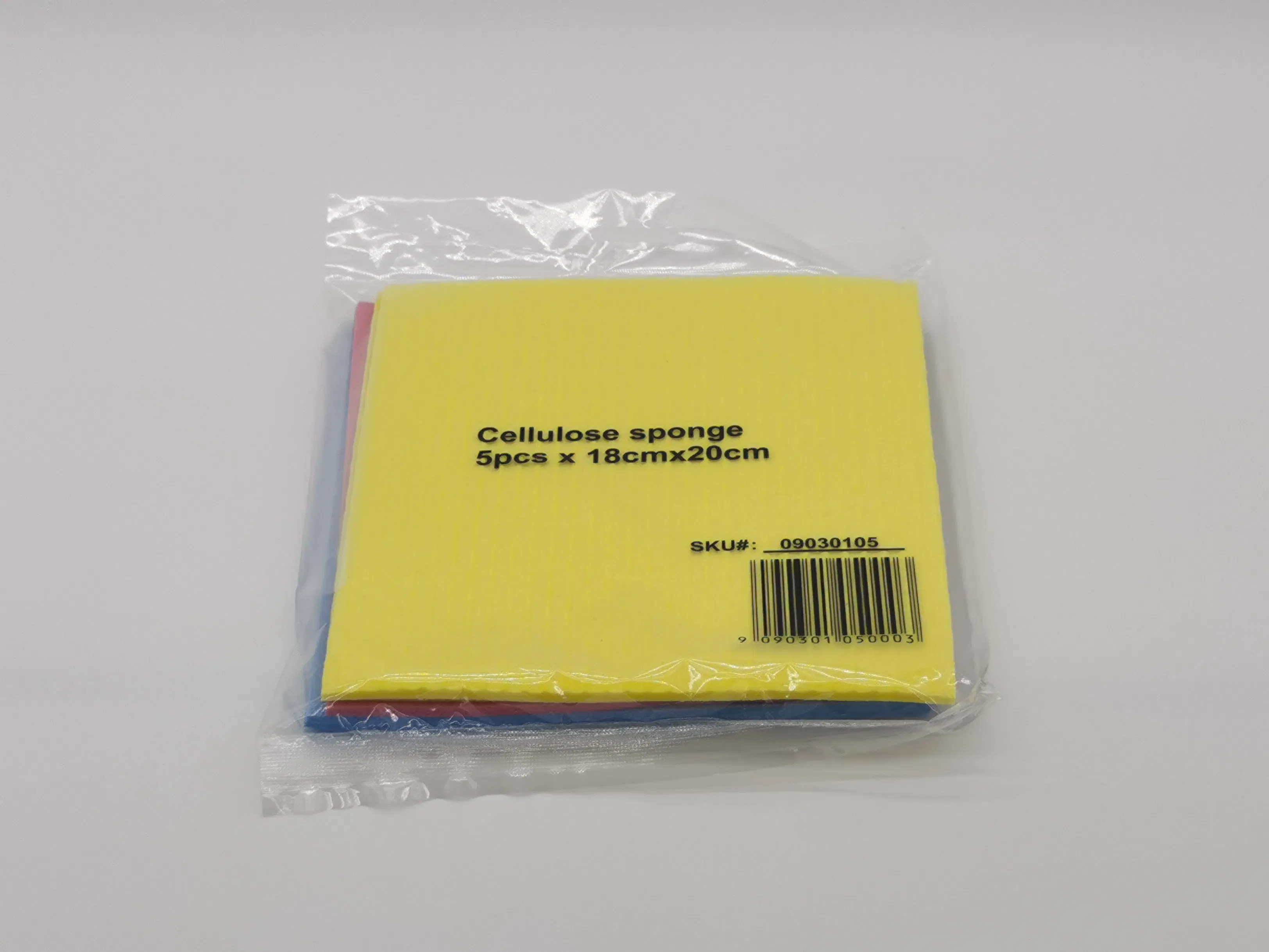 Organic No-Odor Printed Eco-Friendly Ultra-Absorbent Cellulose Sponge Cleaning Cloth