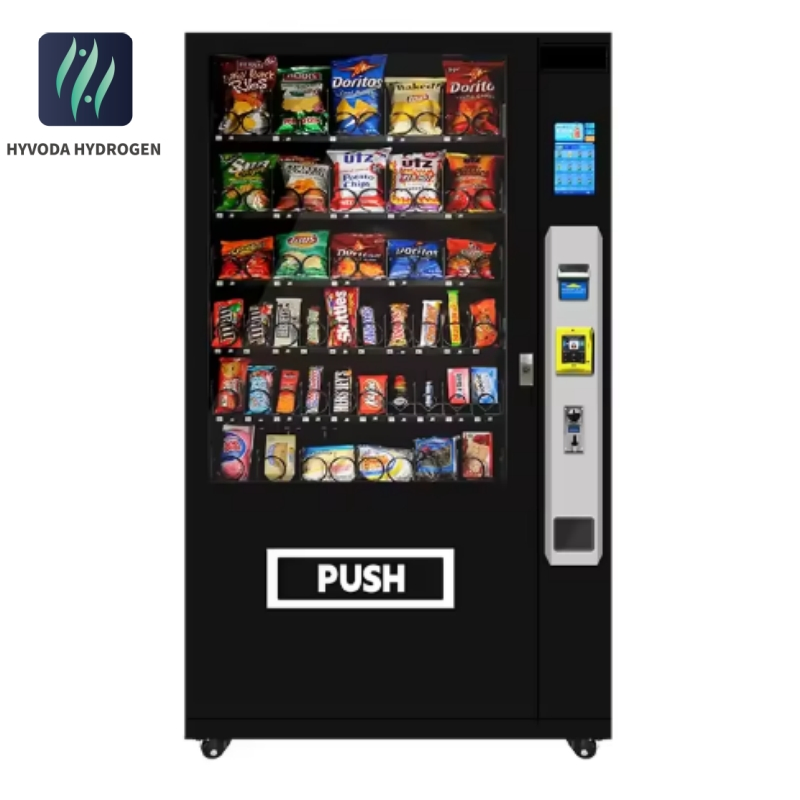 Automated Retail Vending Machine for Snacks and Cold Drinks